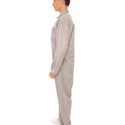 HPO Adult Men's Masked Madman Killer Costume | Slate Halloween Costume 11 HPO Adult Men's Masked Madman Killer Costume | Slate Halloween Costume