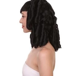 HPO Women's Curly Gothic Vampire Womens Wig | Vampiress Character Cosplay Halloween Wig | Premium Breathable Capless Cap 11 HPO Women's Curly Gothic Vampire Womens Wig | Vampiress Character Cosplay Halloween Wig | Premium Breathable Capless Cap