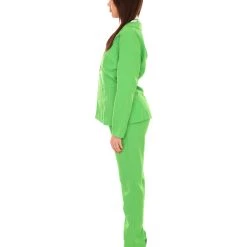 HPO Adult Women's EXCLUSIVE! Deluxe Singer Party Suit Costume | Lt. Green Cosplay Costume 11 HPO Adult Women's EXCLUSIVE! Deluxe Singer Party Suit Costume | Lt. Green Cosplay Costume