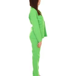 HPO Adult Women's EXCLUSIVE! Deluxe Singer Party Suit Costume | Lt. Green Cosplay Costume 13 HPO Adult Women's EXCLUSIVE! Deluxe Singer Party Suit Costume | Lt. Green Cosplay Costume