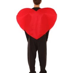 HPO Adult Men's Valentine's Day Heart Costume | Red And Black Cosplay Costume 7 HPO Adult Men's Valentine's Day Heart Costume | Red And Black Cosplay Costume