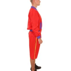 HPO Adult Men's Bay Watch Beach Lifeguard TV/Movie Costume | Red Cosplay Costume