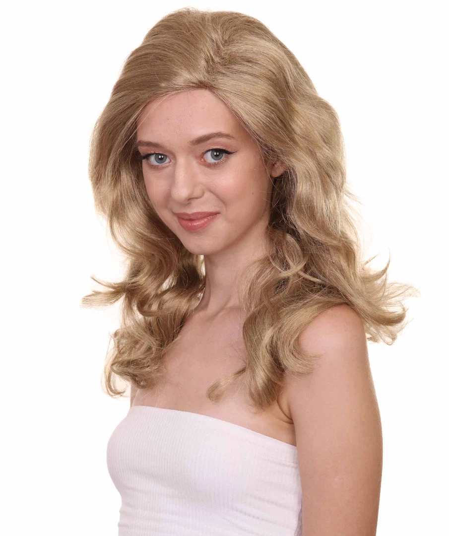 HPO Women's TV Movie Wig | Golden Blonde Wig | Premium Breathable Capless Cap 2 HPO Women's TV Movie Wig | Golden Blonde Wig | Premium Breathable Capless Cap