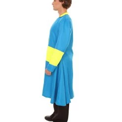 FLAGWIGS Adult Men's Sweden Flag Coat Costume | Patriotic Cosplay Costume