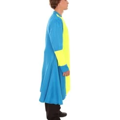 FLAGWIGS Adult Men's Sweden Flag Coat Costume | Patriotic Cosplay Costume
