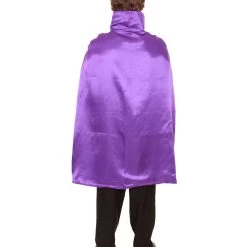 HPO Adult Men's Reversible Vampire Cape Costume | Multiple Color Options Halloween Costume