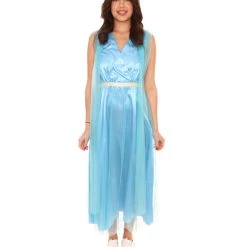 HPO Adult Women's Divine Goddess Costume | Blue Cosplay Costume