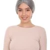 HPO Grandma Womens Wig | Traditional Old People Halloween Wig | Premium Breathable Capless Cap