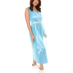 HPO Adult Women's Divine Goddess Costume | Blue Cosplay Costume