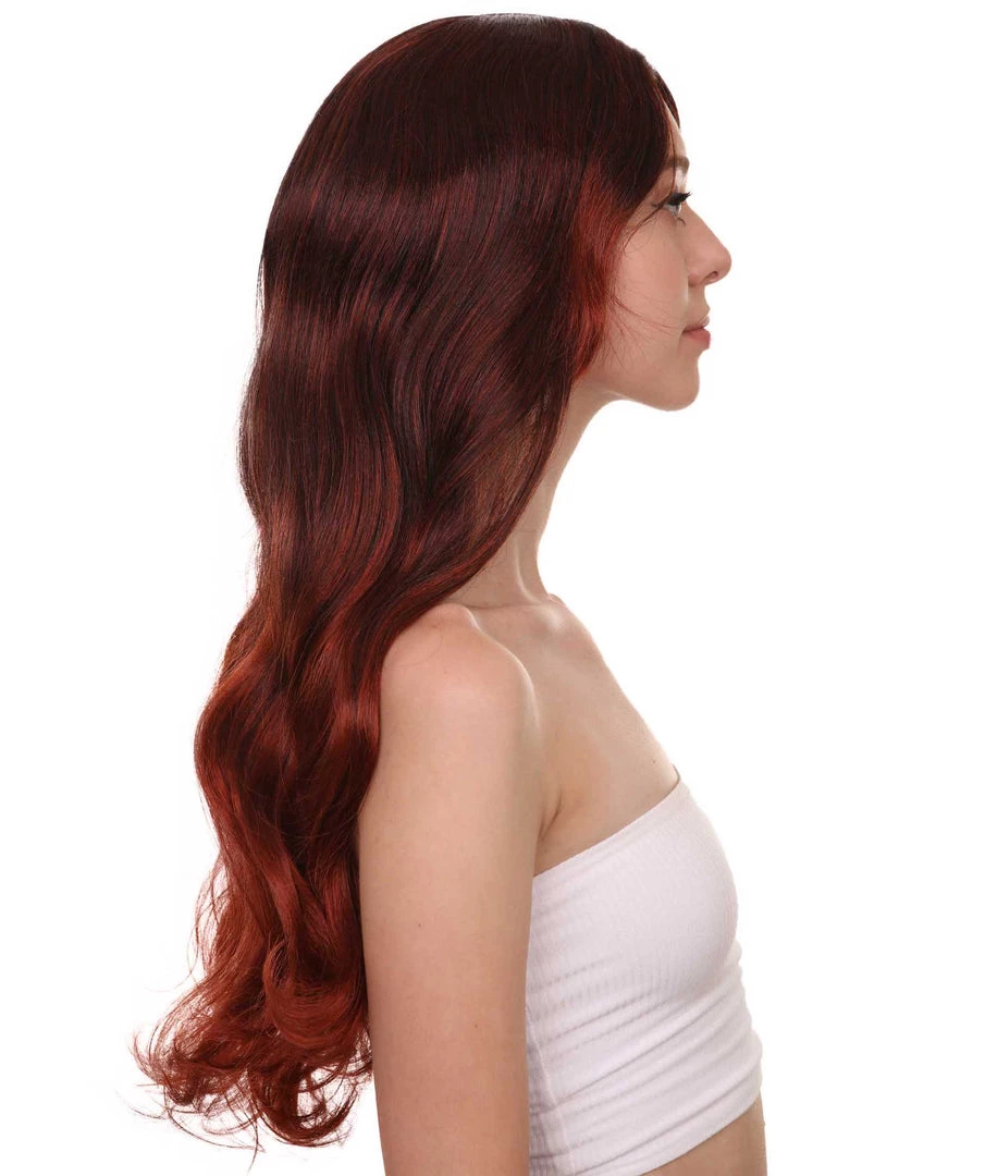 HPO Dreamgirl Womens Wig | Brown Celebrity Star Halloween Wig | Premium Breathable Capless Cap Women's 5 HPO Dreamgirl Womens Wig | Brown Celebrity Star Halloween Wig | Premium Breathable Capless Cap Women's