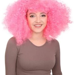HPO Naomi Watanabe Japanese Actress Afro Wig | Premium Breathable Capless Cap Multiple Colors Women's