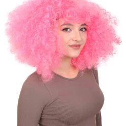 HPO Naomi Watanabe Japanese Actress Afro Wig | Premium Breathable Capless Cap Multiple Colors Women's