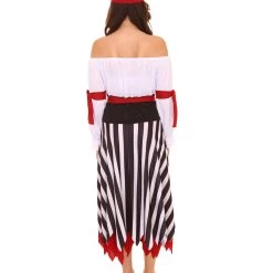 HPO Adult Women's Pirate Costume | Multi Halloween Costume