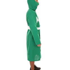 HPO Adult Men's Anime Costume | White & Green Cosplay Costume
