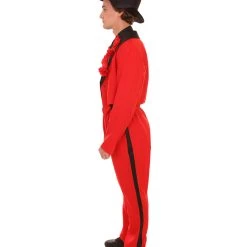 HPO Adult Men's Day Of The Dead Senor Horror Costume | Red Cosplay Costume