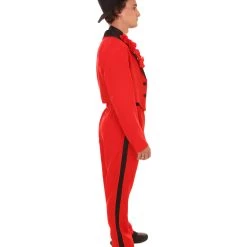HPO Adult Men's Day Of The Dead Senor Horror Costume | Red Cosplay Costume