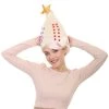 HPO White Christmas Tree Unisex Wig | Christmas Star Xmas Wig | Premium Breathable Capless Cap