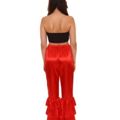 HPO Women’s Anime Cosplay Clown Juggler Costume | Red Color Women's