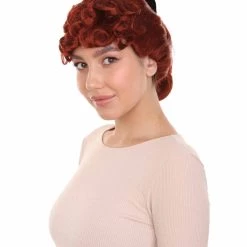 HPO Womens 50's Housewife Wig | Red TV/Movie Wigs