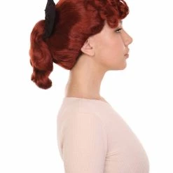 HPO Womens 50's Housewife Wig | Red TV/Movie Wigs 13 HPO Womens 50's Housewife Wig | Red TV/Movie Wigs