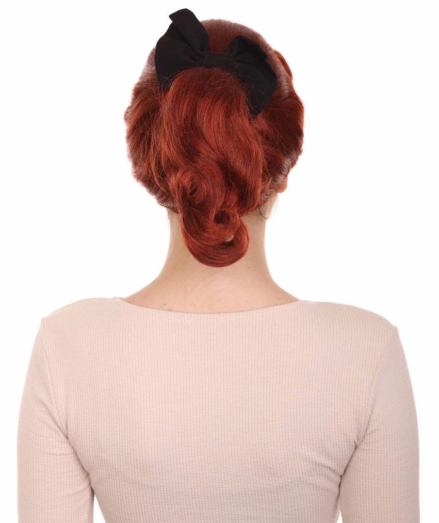 HPO Womens 50's Housewife Wig | Red TV/Movie Wigs 4 HPO Womens 50's Housewife Wig | Red TV/Movie Wigs