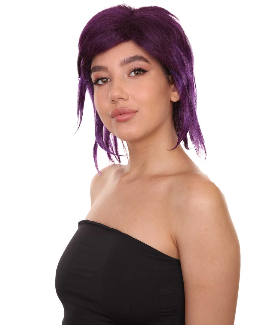 Adult Women's 11" Inch Medium Length Halloween Animated Shield Hero Ombre Costume Wig, Synthetic Soft Fiber Hair, Perfect For Your Next Conventiton And Group Anime Party! | HPO 2 Adult Women's 11" Inch Medium Length Halloween Animated Shield Hero Ombre Costume Wig, Synthetic Soft Fiber Hair, Perfect For Your Next Conventiton And Group Anime Party! | HPO