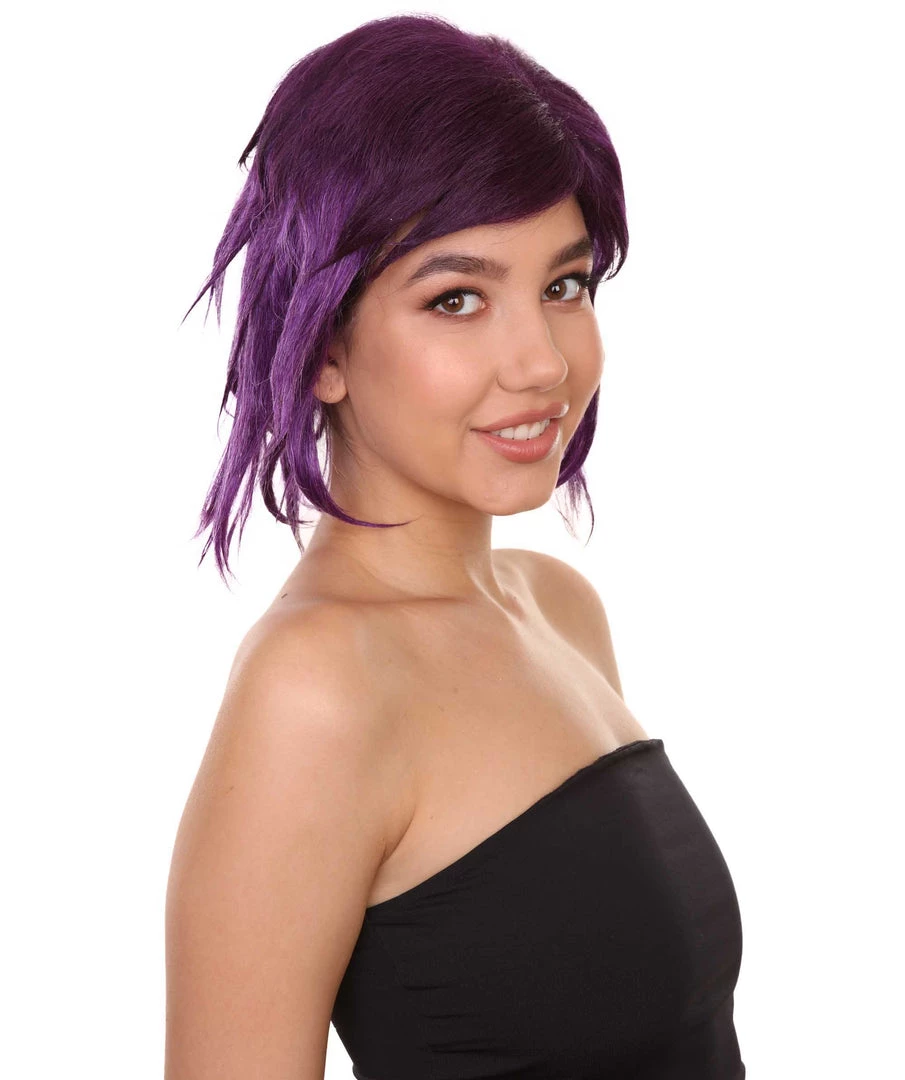 Adult Women's 11" Inch Medium Length Halloween Animated Shield Hero Ombre Costume Wig, Synthetic Soft Fiber Hair, Perfect For Your Next Conventiton And Group Anime Party! | HPO 6 Adult Women's 11" Inch Medium Length Halloween Animated Shield Hero Ombre Costume Wig, Synthetic Soft Fiber Hair, Perfect For Your Next Conventiton And Group Anime Party! | HPO