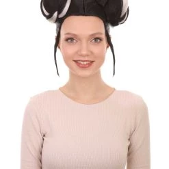 HPO Women's Womens Singer Bun Wigs Collection | Eurovision Song Contest | Celebrity Wigs | Premium Breathable Capless Cap