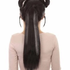 HPO Women's Womens Singer Bun Wigs Collection | Eurovision Song Contest | Celebrity Wigs | Premium Breathable Capless Cap