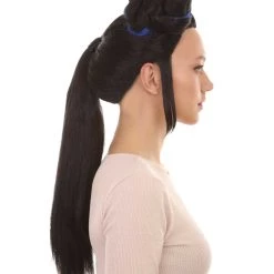 HPO Women's Womens Singer Bun Wigs Collection | Eurovision Song Contest | Celebrity Wigs | Premium Breathable Capless Cap