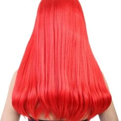 HPO Women's Long Length Party Girl Wig - Multiple Colors Synthetic Fiber Hair