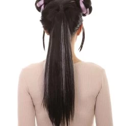 HPO Women's Womens Singer Bun Wigs Collection | Eurovision Song Contest | Celebrity Wigs | Premium Breathable Capless Cap