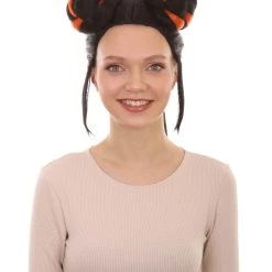 HPO Women's Womens Singer Bun Wigs Collection | Eurovision Song Contest | Celebrity Wigs | Premium Breathable Capless Cap