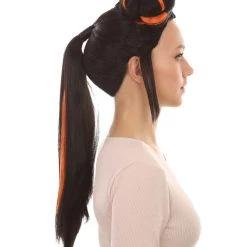 HPO Women's Womens Singer Bun Wigs Collection | Eurovision Song Contest | Celebrity Wigs | Premium Breathable Capless Cap