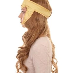 HPO Women's TV Movie Character Wig | Honey Blonde Wigs | Premium Breathable Capless Cap 11 HPO Women's TV Movie Character Wig | Honey Blonde Wigs | Premium Breathable Capless Cap