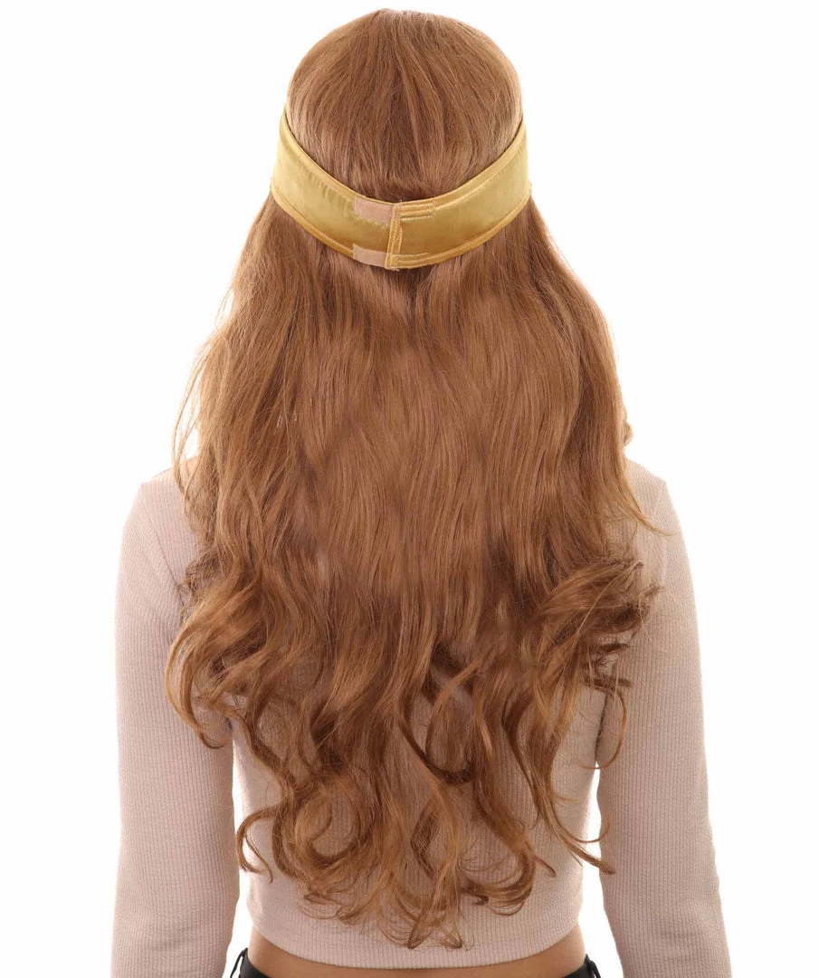 HPO Women's TV Movie Character Wig | Honey Blonde Wigs | Premium Breathable Capless Cap 4 HPO Women's TV Movie Character Wig | Honey Blonde Wigs | Premium Breathable Capless Cap