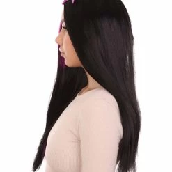 HPO Supervillain Witch Womens Wig | TV/Movie Long Cosplay Fancy Halloween Wig | Premium Breathable Capless Cap Women's