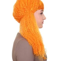 HPO Long Curly Cosplay Womens Wig | Premium Breathable Capless Cap Women's 19 HPO Long Curly Cosplay Womens Wig | Premium Breathable Capless Cap Women's