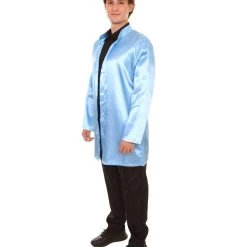 HPO Adult Men's Chinese Traditional Martial Arts Kung Fu Lt Costume | Blue Cosplay Costume 10 HPO Adult Men's Chinese Traditional Martial Arts Kung Fu Lt Costume | Blue Cosplay Costume