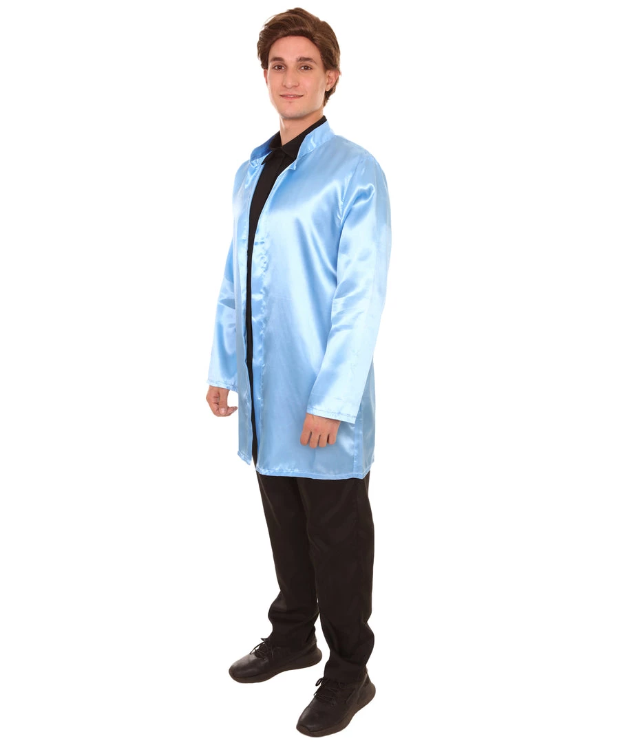 HPO Adult Men's Chinese Traditional Martial Arts Kung Fu Lt Costume | Blue Cosplay Costume 3 HPO Adult Men's Chinese Traditional Martial Arts Kung Fu Lt Costume | Blue Cosplay Costume