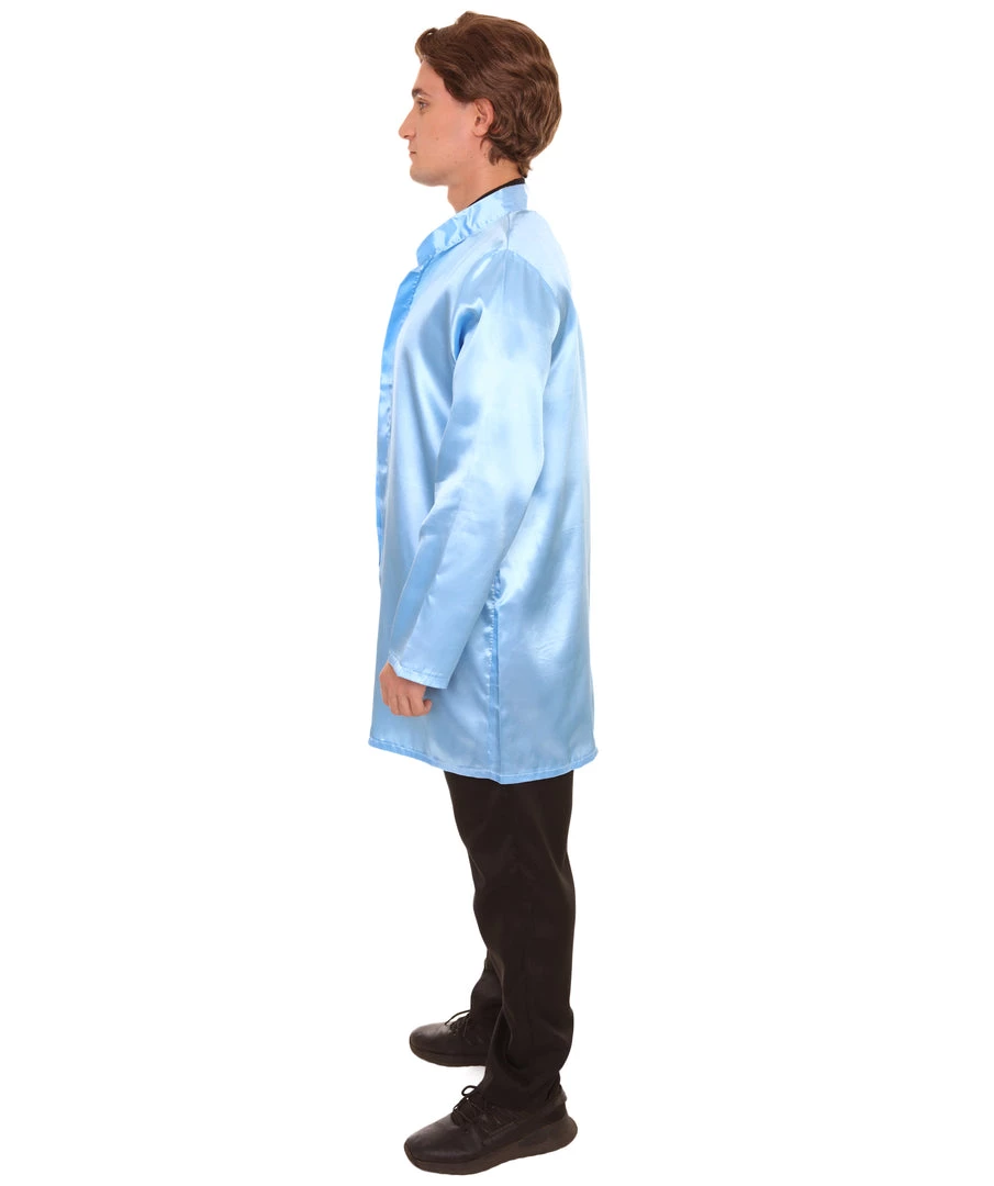 HPO Adult Men's Chinese Traditional Martial Arts Kung Fu Lt Costume | Blue Cosplay Costume 4 HPO Adult Men's Chinese Traditional Martial Arts Kung Fu Lt Costume | Blue Cosplay Costume