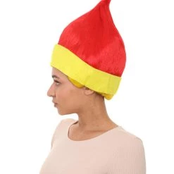 HPO Red And Yellow Elf Wig | Premium Breathable Capless Cap