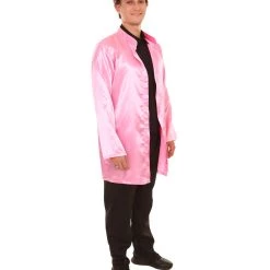 HPO Adult Men's Chinese Traditional Martial Arts King Fu Uniform Costume | Pink Cosplay Costume 14 HPO Adult Men's Chinese Traditional Martial Arts King Fu Uniform Costume | Pink Cosplay Costume