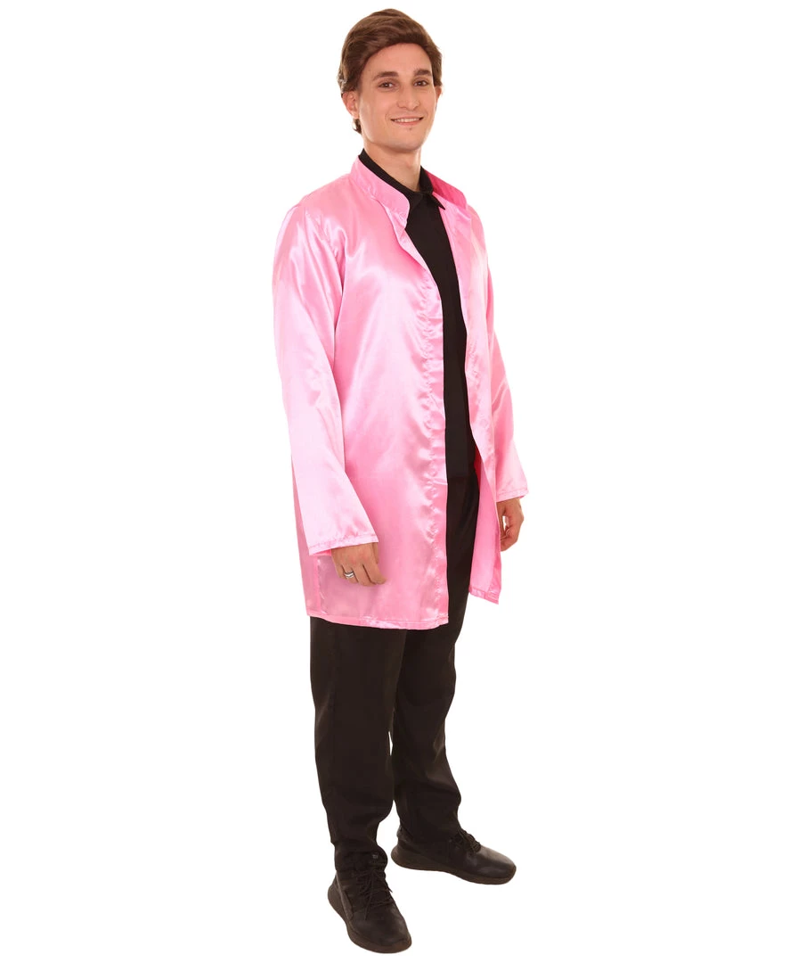 HPO Adult Men's Chinese Traditional Martial Arts King Fu Uniform Costume | Pink Cosplay Costume 7 HPO Adult Men's Chinese Traditional Martial Arts King Fu Uniform Costume | Pink Cosplay Costume