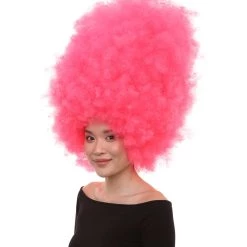 HPO Womens Super Size Jumbo Afro Wig Collections | Oversized Party Afro Wig