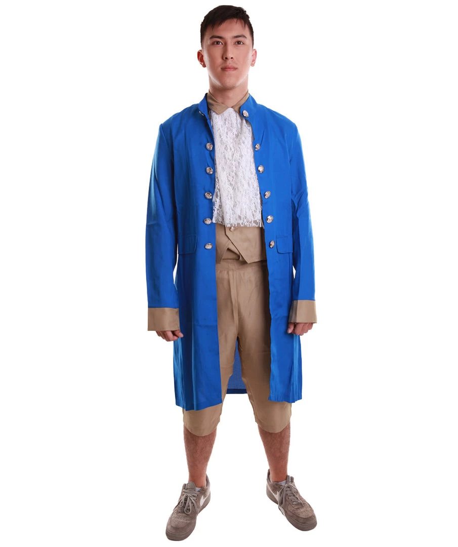 HPO Adult Men's President Costume | Blue Cosplay Costume 1 HPO Adult Men's President Costume | Blue Cosplay Costume