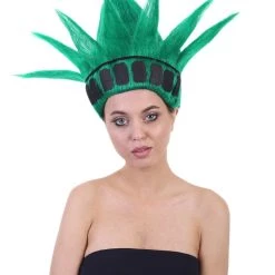 HPO The Statue Of Liberty Wigs | Women's Sports Wigs | Premium Breathable Capless Cap