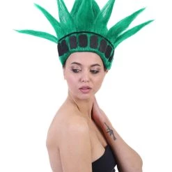 HPO The Statue Of Liberty Wigs | Women's Sports Wigs | Premium Breathable Capless Cap