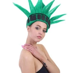 HPO The Statue Of Liberty Wigs | Women's Sports Wigs | Premium Breathable Capless Cap