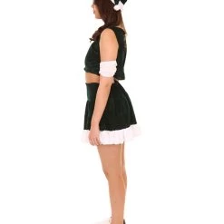 HPO Adult Women's Santa's Sexy ELF Helper Costume | Green Halloween Costume 11 HPO Adult Women's Santa's Sexy ELF Helper Costume | Green Halloween Costume
